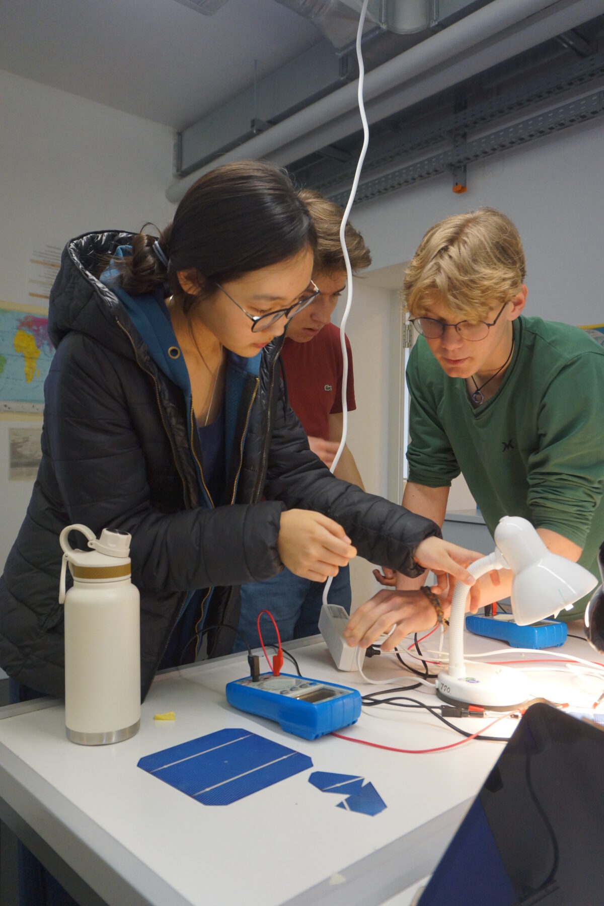 UWC RBC Liveable Cities Week 2024 - hands-on solar panel workshop