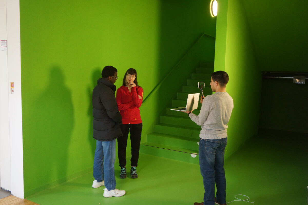 UWC RBC Liveable Cities Week 2024 - students producing a video as their project output