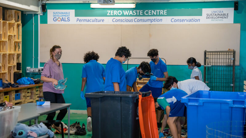 Zero Waste Center at UWCSEA East