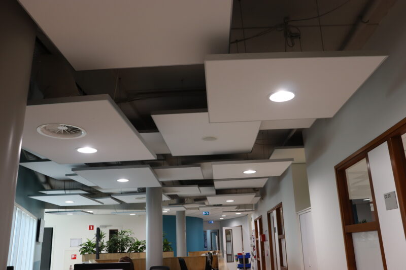 UWC Maastricht LED lighting. Photo: Olaya Garcia Alonso